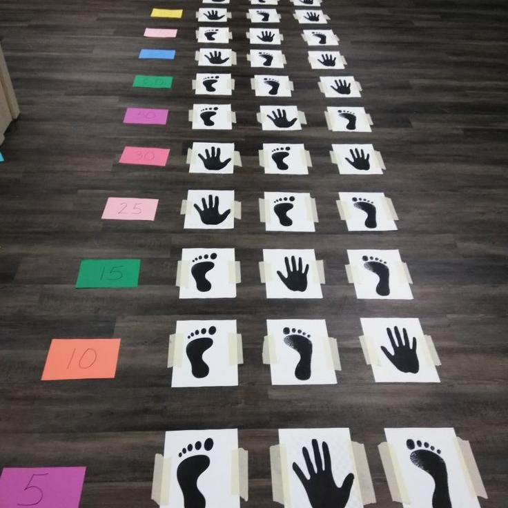 Hands & Feet Game