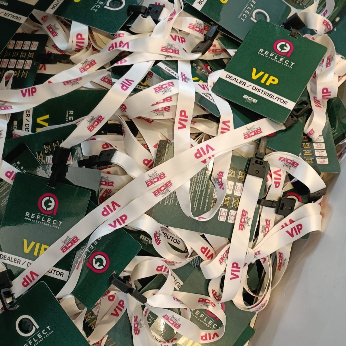 Conference Badge Entry Pass & Customise lanyard