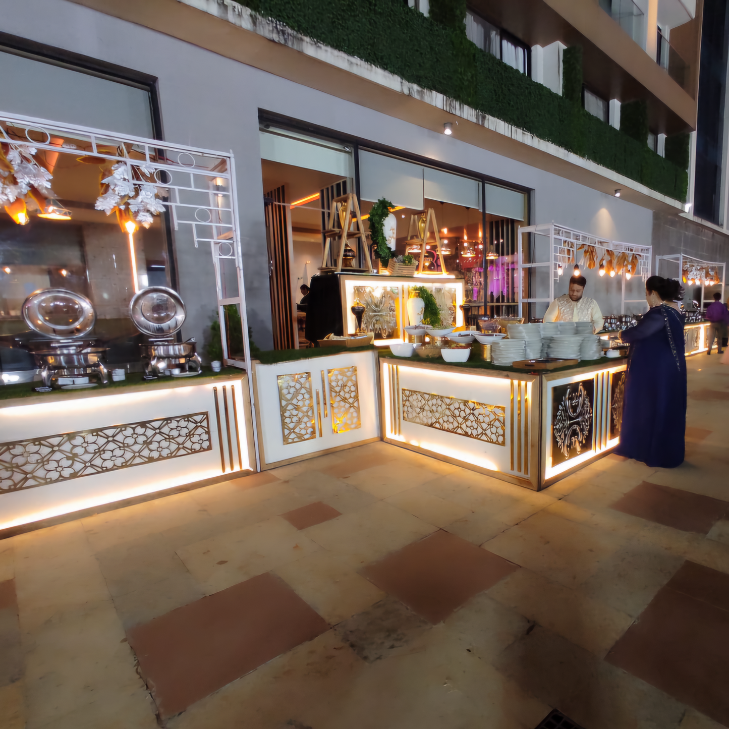 Catering Food Counter