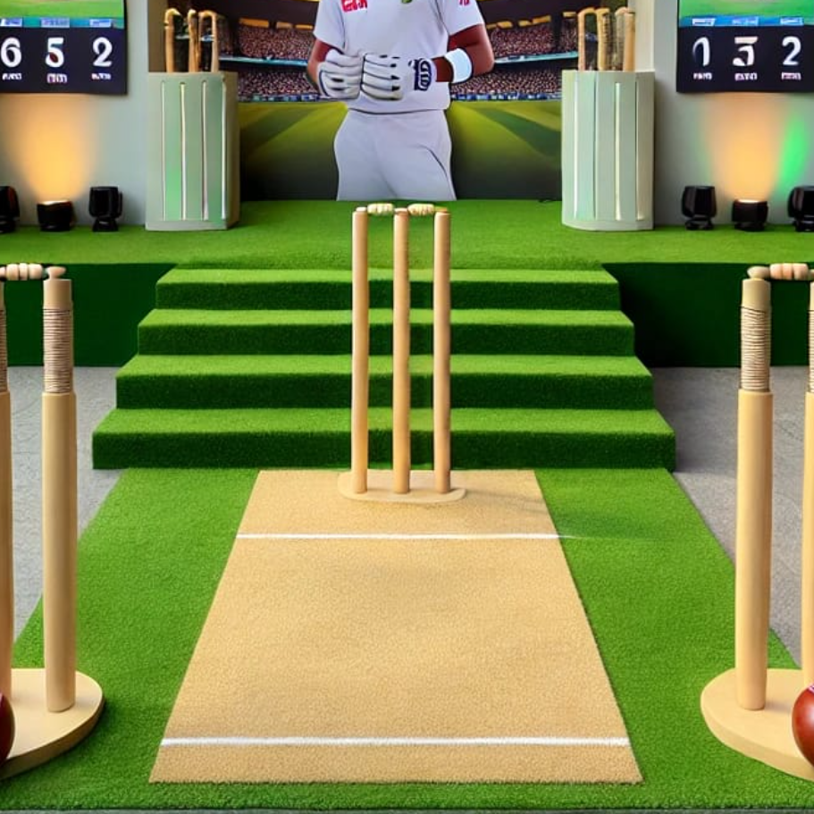 Cricket Themed Event Setup