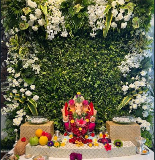 Shri Ganesh Ji Sthapana Decoration