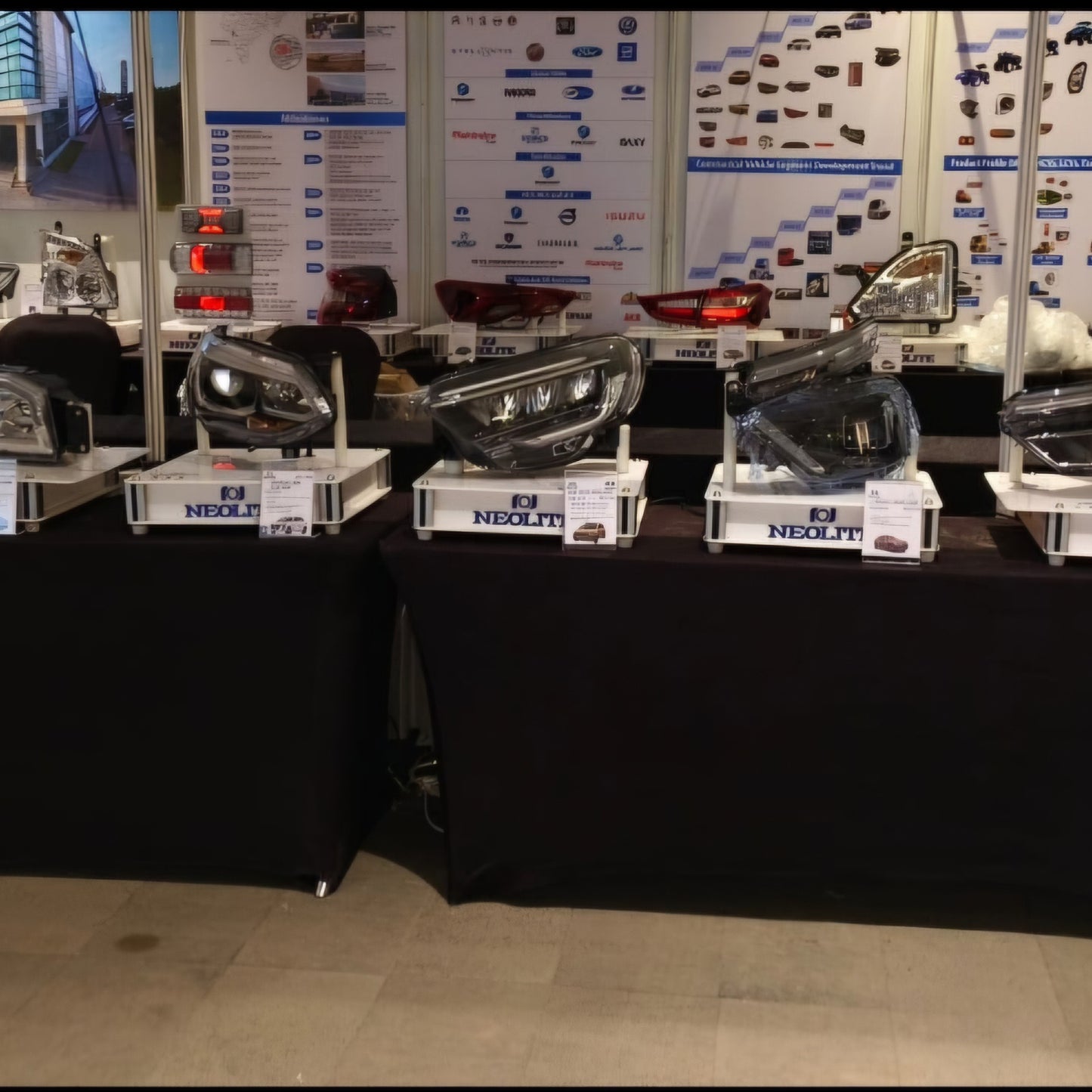 Fabricated Stall with Branding for Exhibition