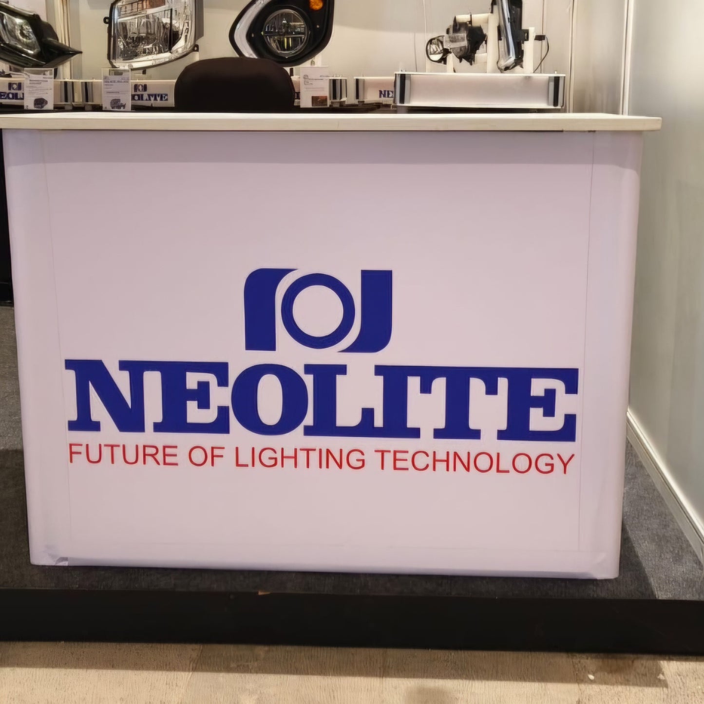 Fabricated Stall with Branding for Exhibition