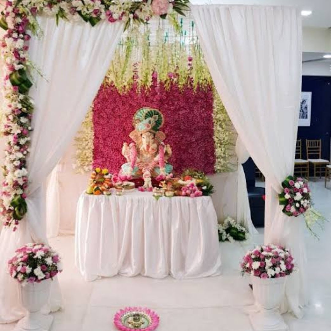 Shri Ganesh Ji Sthapana Decoration