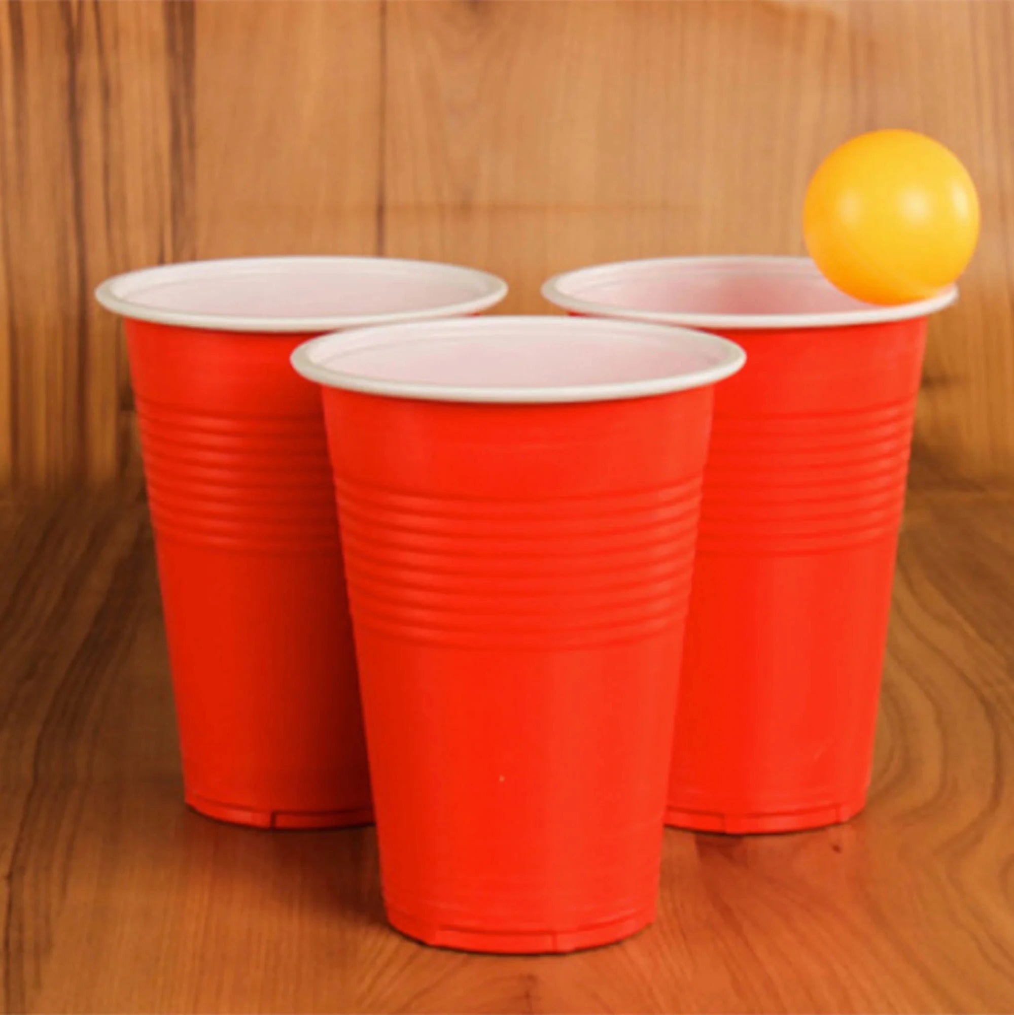 Paper Cup Pong Table