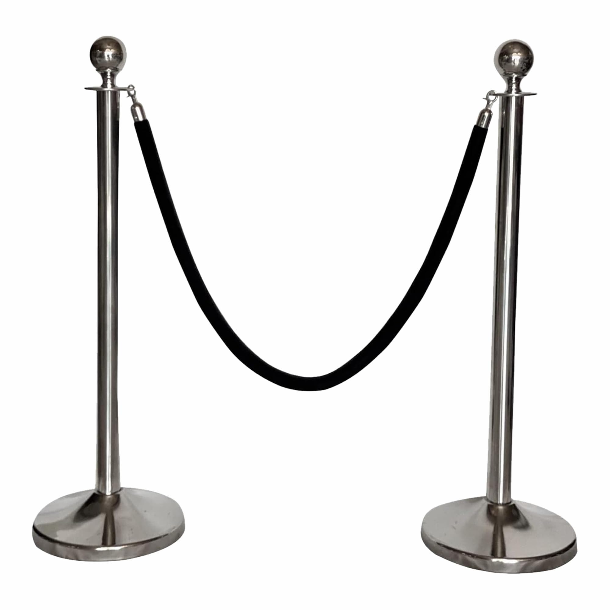 Steel Black Rope Q Manager