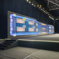 Black Cloth Partition Rental (40ft Height)