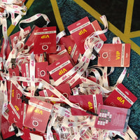 Conference Badge Entry Pass & Customise lanyard