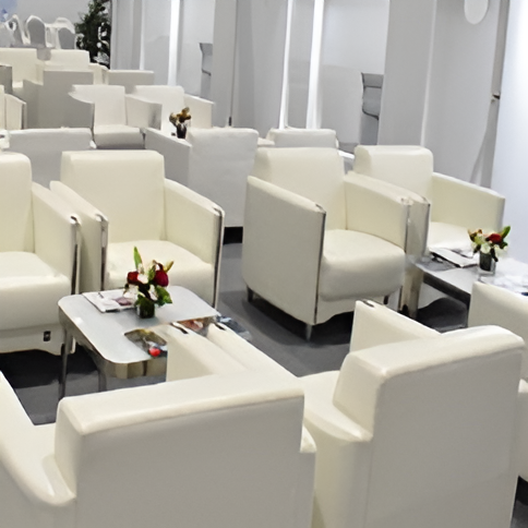 White Single Sofa
