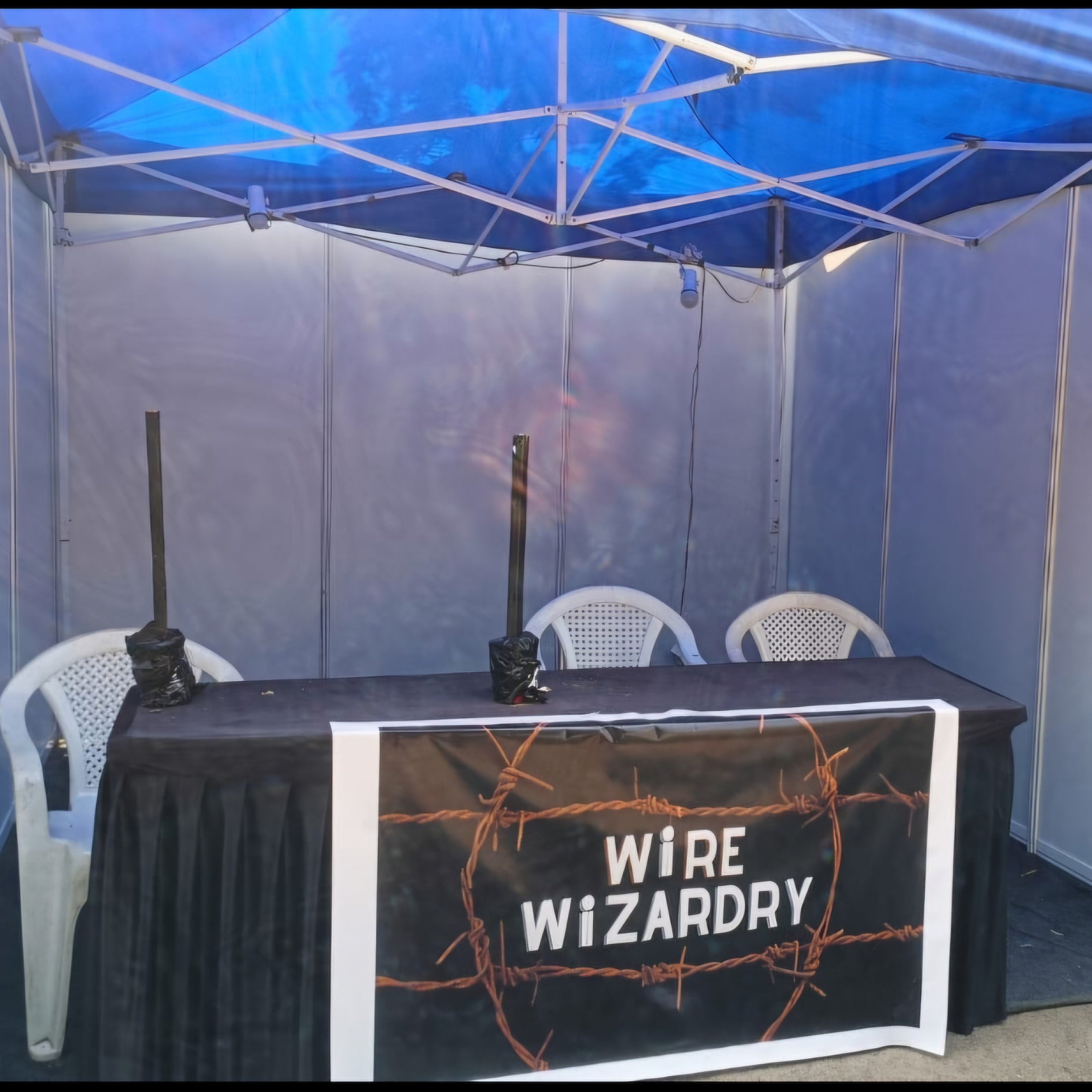 Octonorm Stall with Canopies
