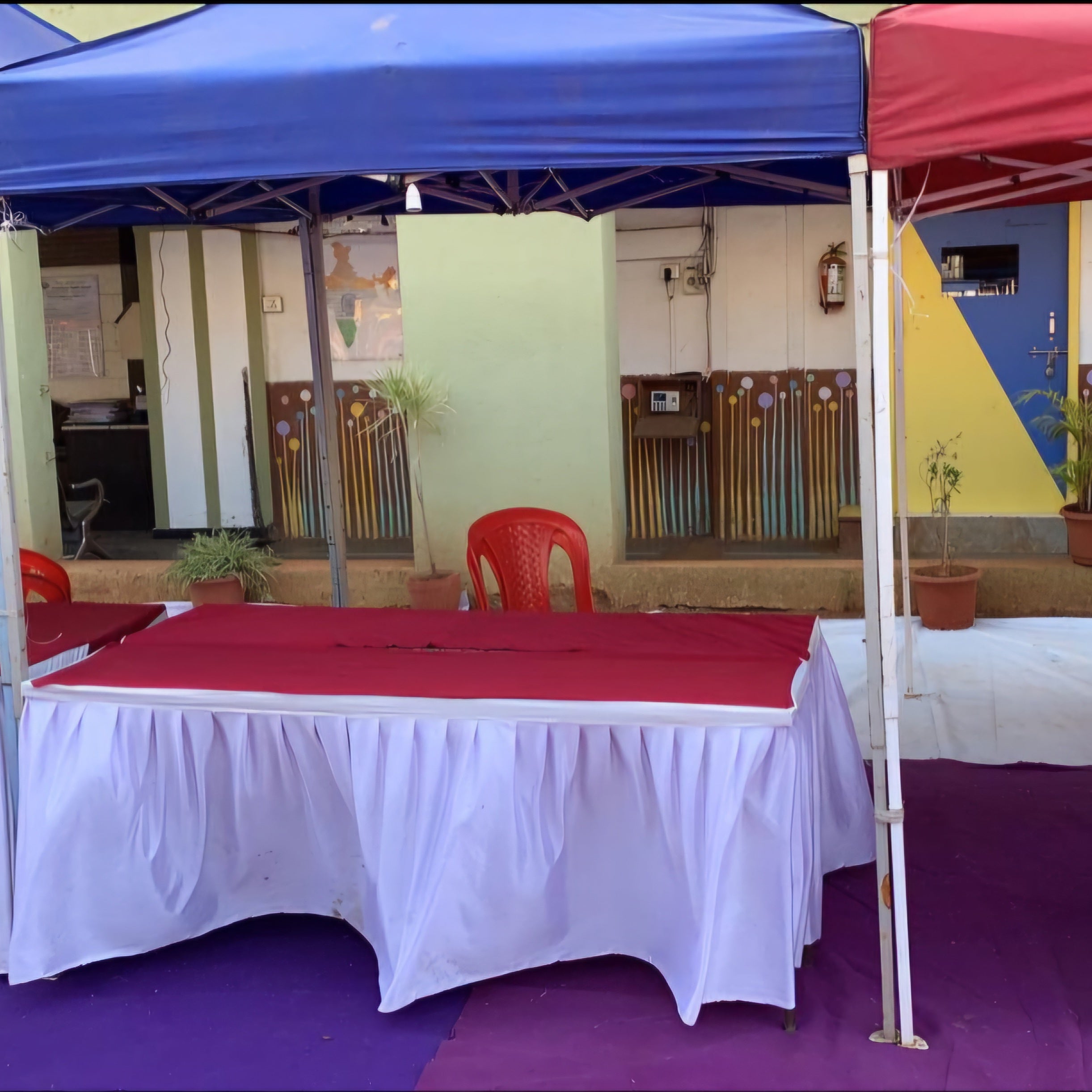 Table Rentals - Standard & Custom Sizes (6x1.5ft, 2x4ft, 6x2ft)