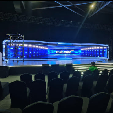 Stage Platform with LED Strip Lighting