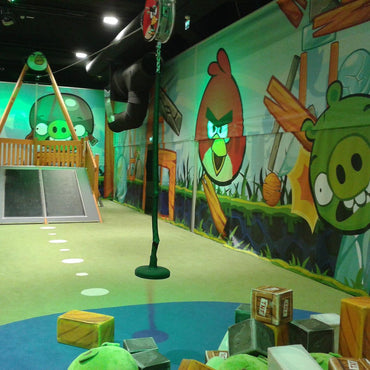 Angry Birds Slingshot Game