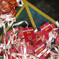 Conference Badge Entry Pass & Customise lanyard