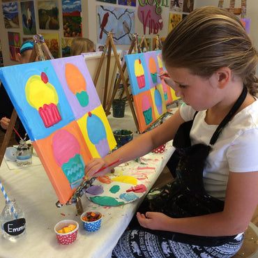 Canvas Painting Station