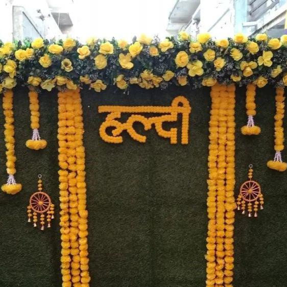 Floral Booth Setup